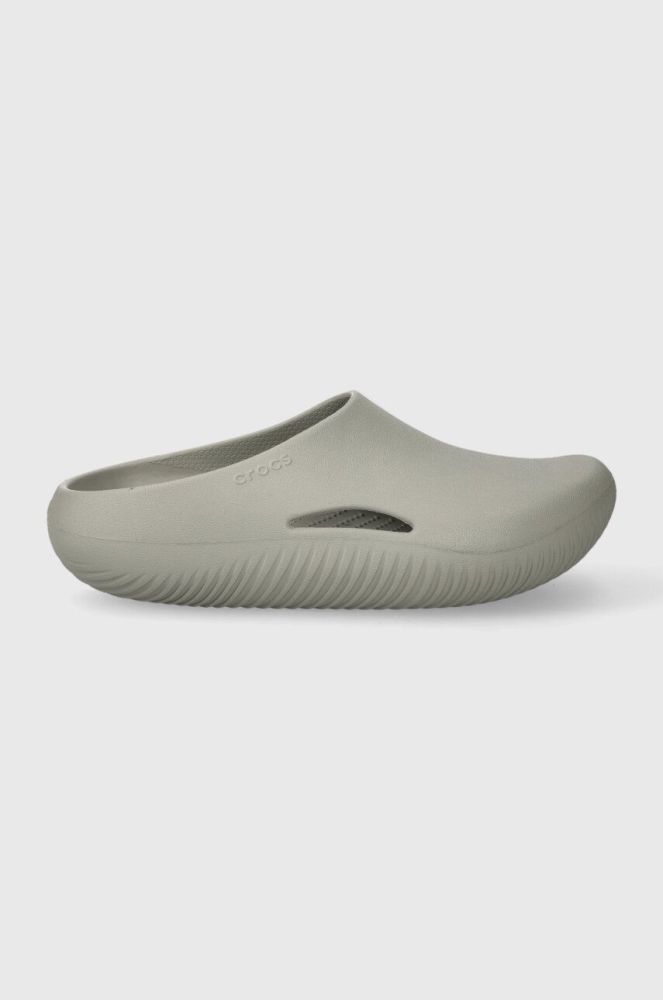 Шльопанці Crocs Mellow Clog жіночі колір сірий 208493